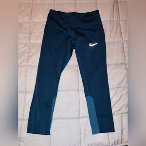 Nike Navy Running Leggings